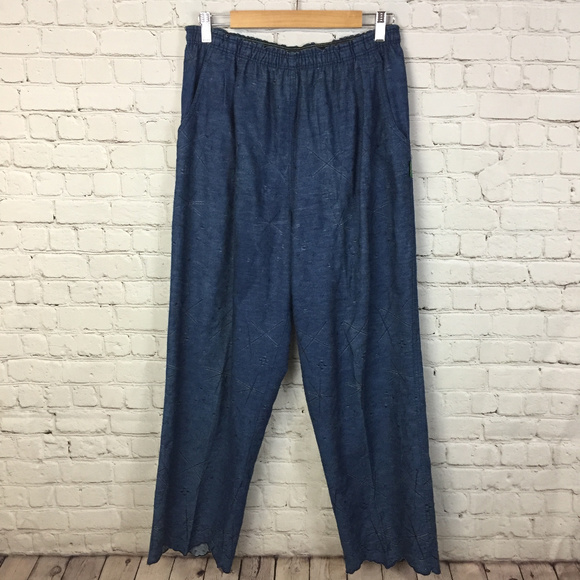BIS BIS Gene Ewing | Vintage Chambray Pants - Picture 1 of 7